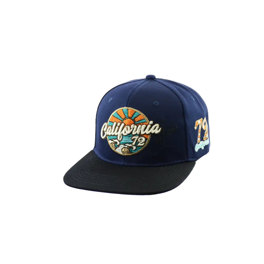 California Embroidered Snapback Hat Fashion Accessory