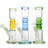 9.5 Inch Straight Tube Water Pipe with Color Handle
