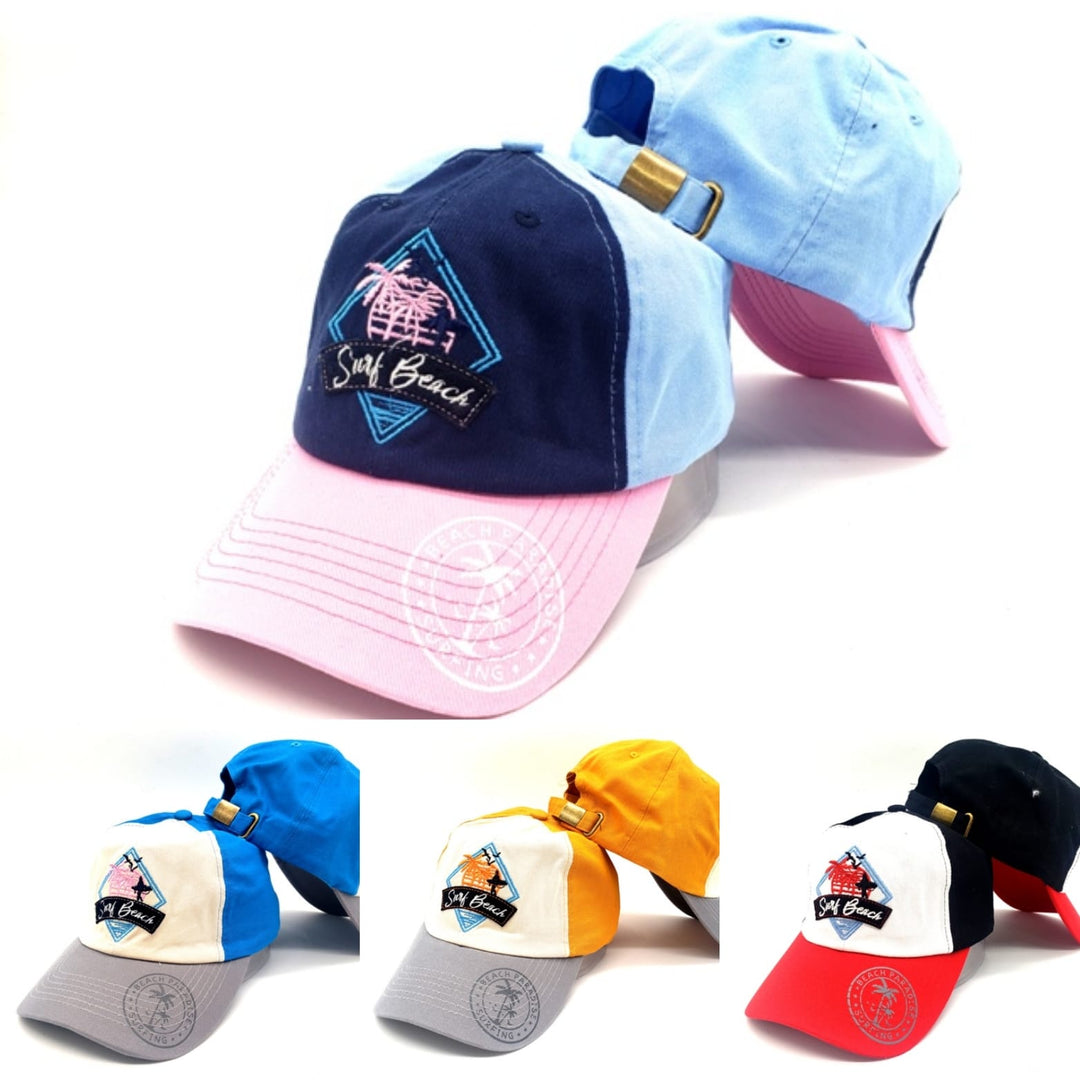 Embroidered Surf Beach Cap