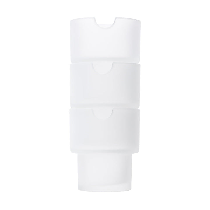 NWTN Home Stackable Glass Ashtray Set