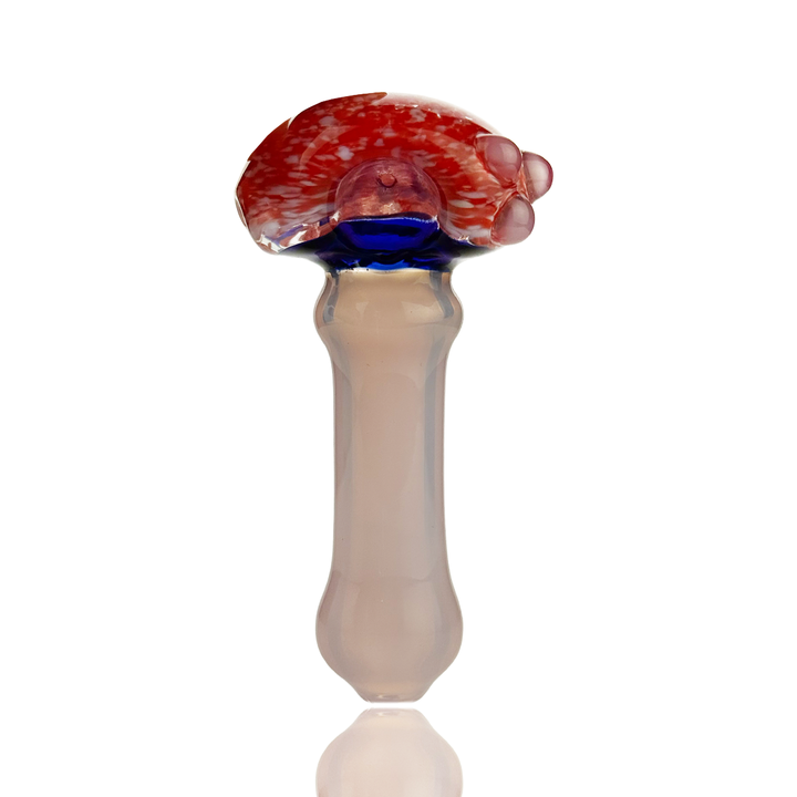 4.5 Inch Frit Glass Spoon Hand Pipe