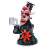 Clay Monster Moon Dab Rig 7 Inch Glowing Alien Design