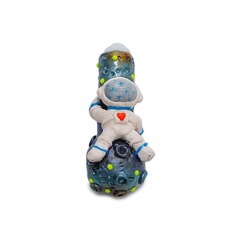 Clay Spaceman Handpipe