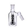 Clear Glass Ash Catcher with Circ Percolator 14mm 45 Degree