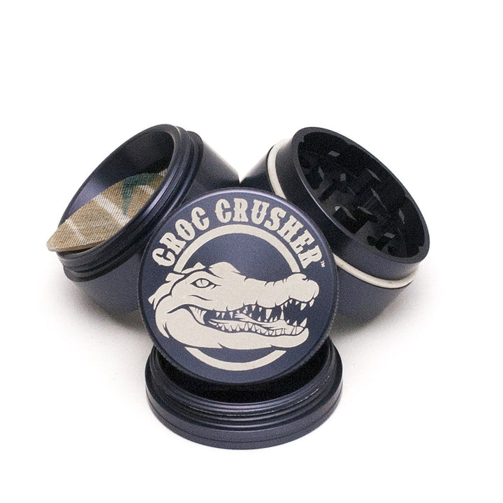 Compact Croc Crusher 1.5" 4-Piece Dry Herb Grinder