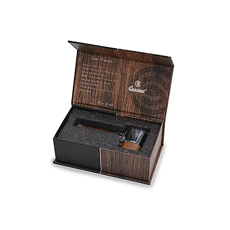 Connect Natural Wood Spoon Pipe for Eco-conscious Collectors