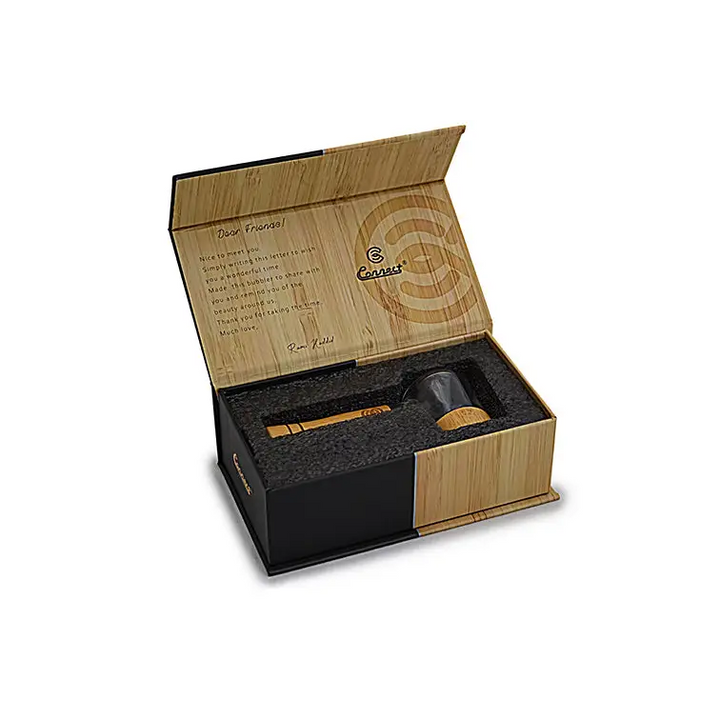 Connect Natural Wood Spoon Pipe for Eco-conscious Collectors