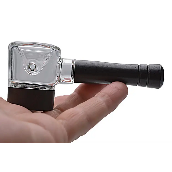 Connect Natural Wood Spoon Pipe for Eco-conscious Collectors