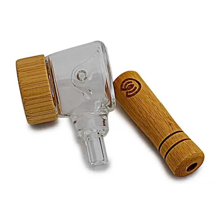 Connect Natural Wood Spoon Pipe for Eco-conscious Collectors