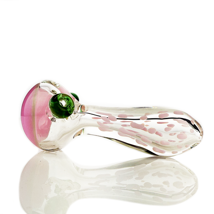 4 Inch Double Glass Slime Dot Hand Pipe