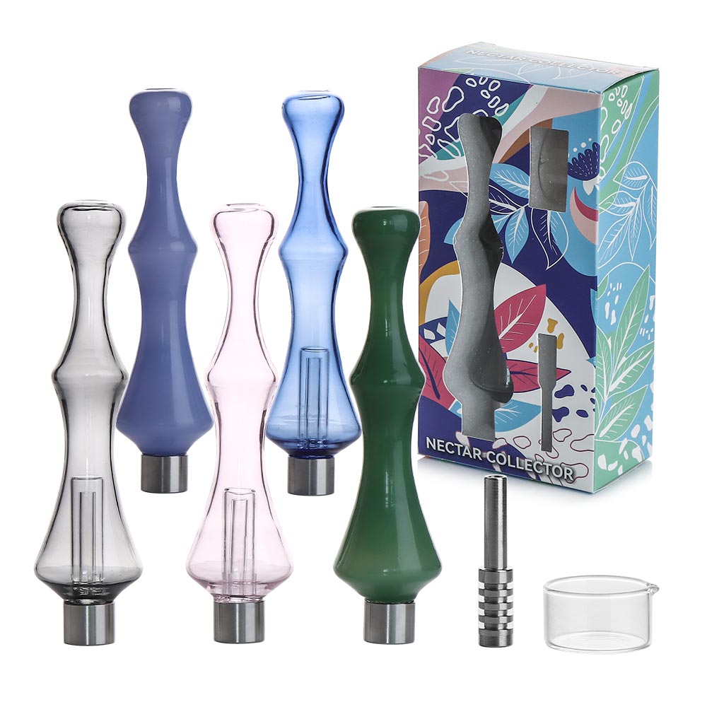 8 Inch Portable Nectar Collector with Titanium Nail