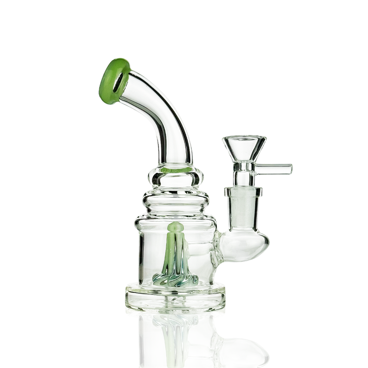 Compact 5-inch Volcano Shower Water Pipe