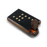 Black Studded Wooden Dugout with Metal Bat
