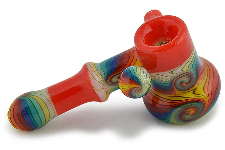 Dichro Wig Wag Hammer Bubbler - U.S. Colors