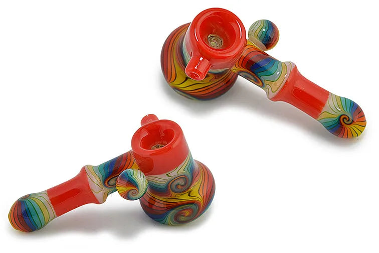 Dichro Wig Wag Hammer Bubbler - U.S. Colors