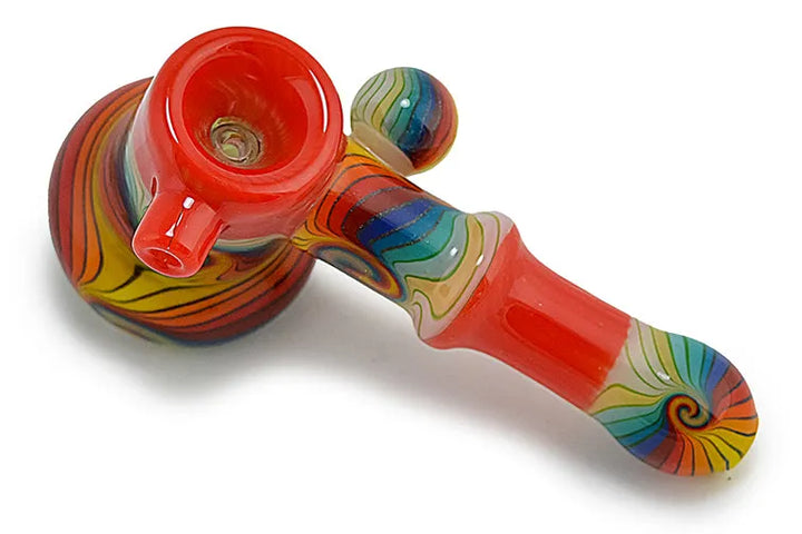 Dichro Wig Wag Hammer Bubbler - U.S. Colors