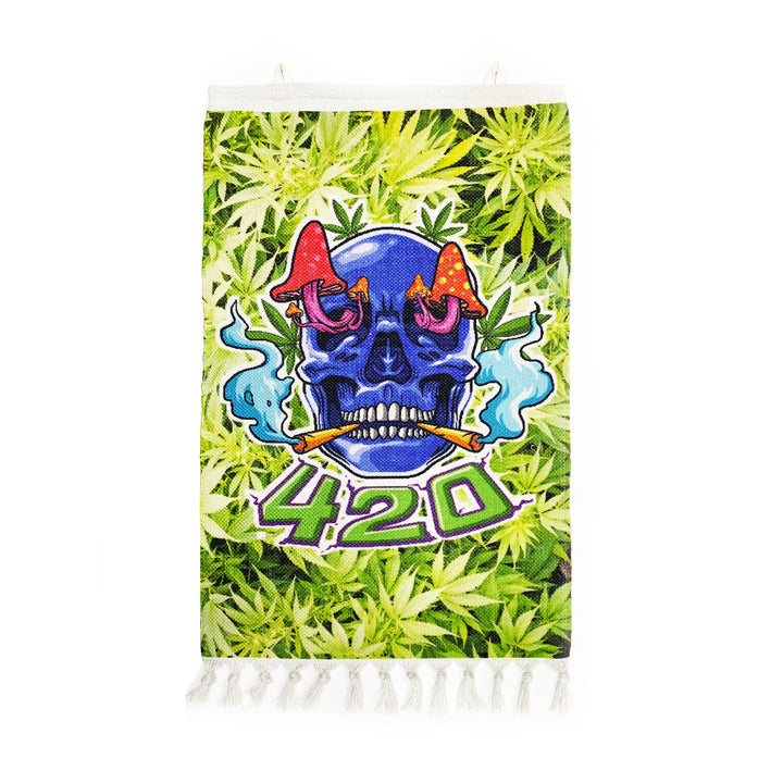 Skull Graphic Wall Tapestry - 3ft x 2ft