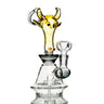 8 Inch Fume Glass Bull Head Water Pipe