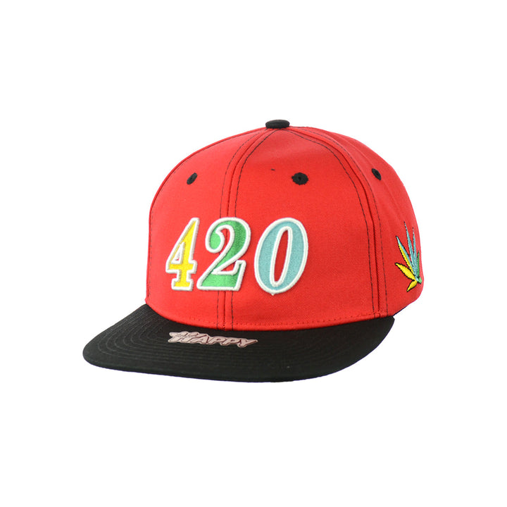 Comfort Cotton Snapback Hat with Embroidery