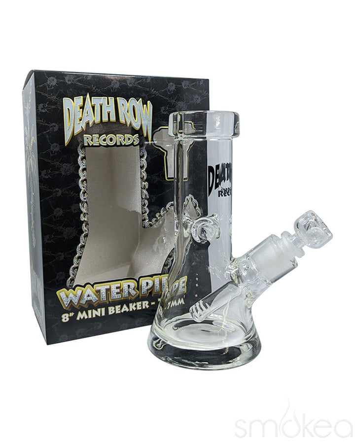Compact 7mm Death Row Records Beaker Bong