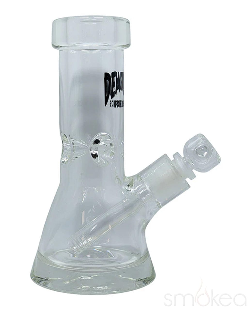 Compact 7mm Death Row Records Beaker Bong