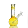 8-inch Fumed Glass Sphere Base Water Pipe