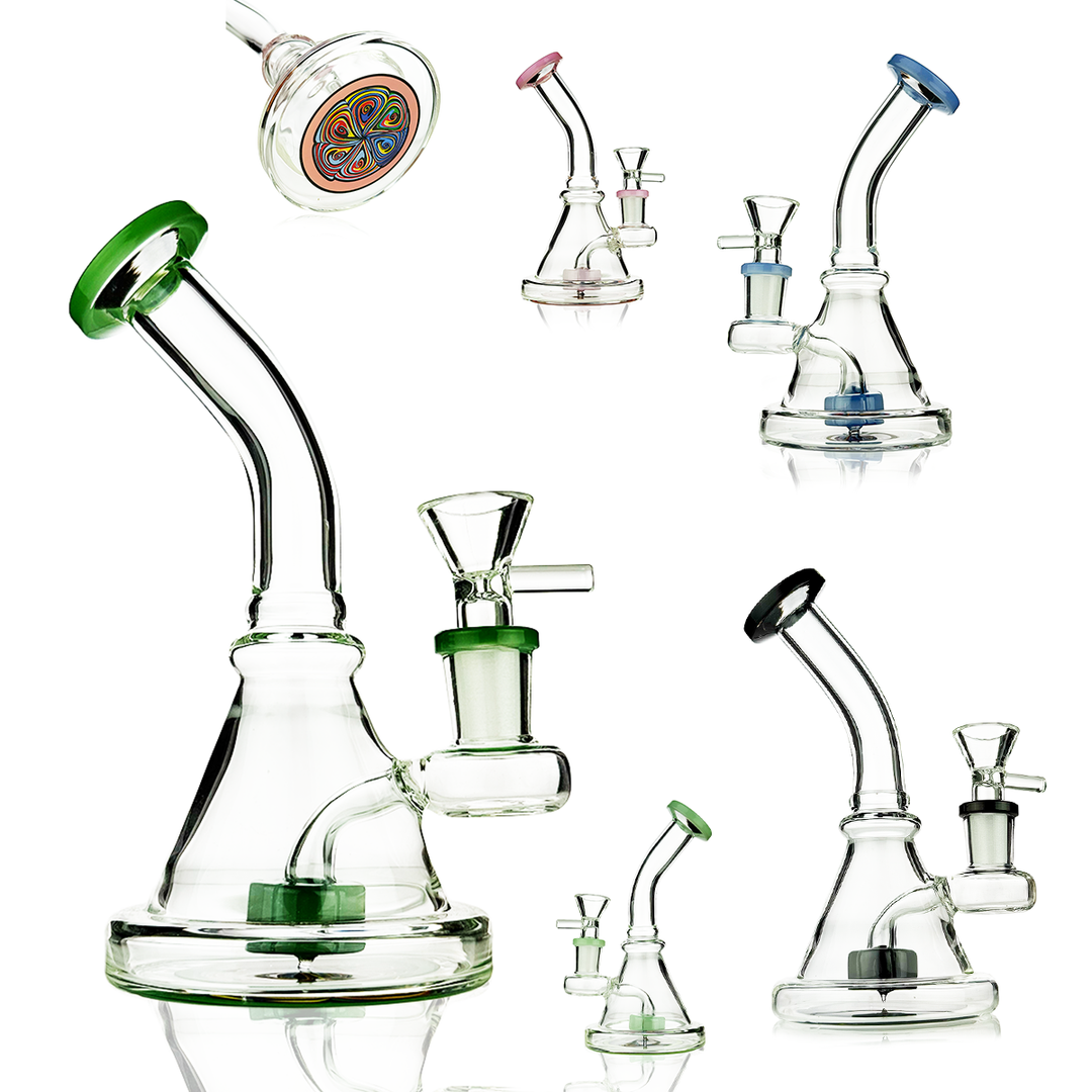 6-Inch Conical Water Pipe with 14mm Bowl