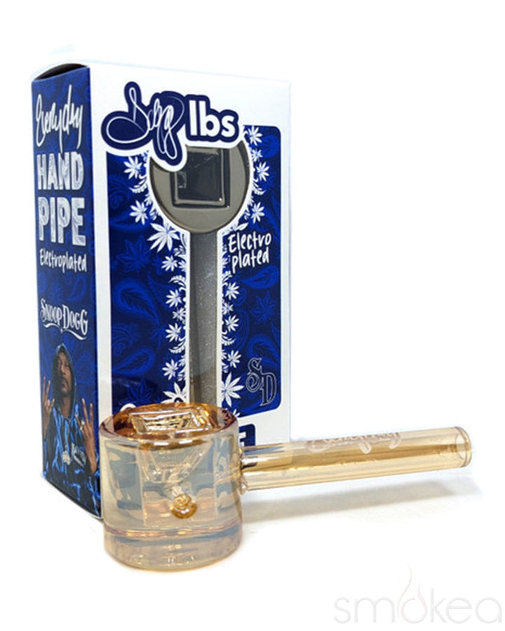 Sleek Electro Plated Cylinder Hand Pipe