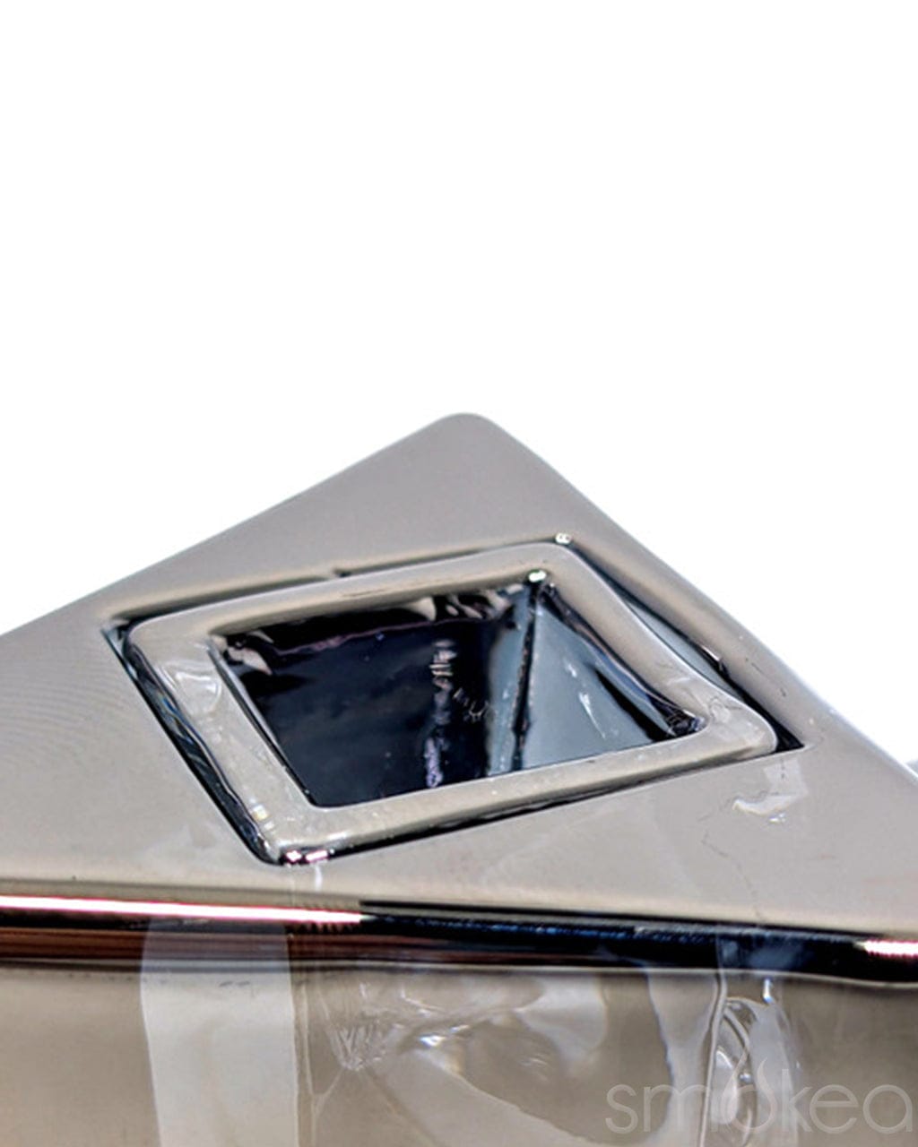 Everyday Tri-Prism Electro Plated Glass Pipe