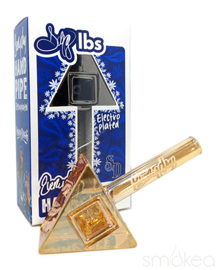 Everyday Tri-Prism Electro Plated Glass Pipe