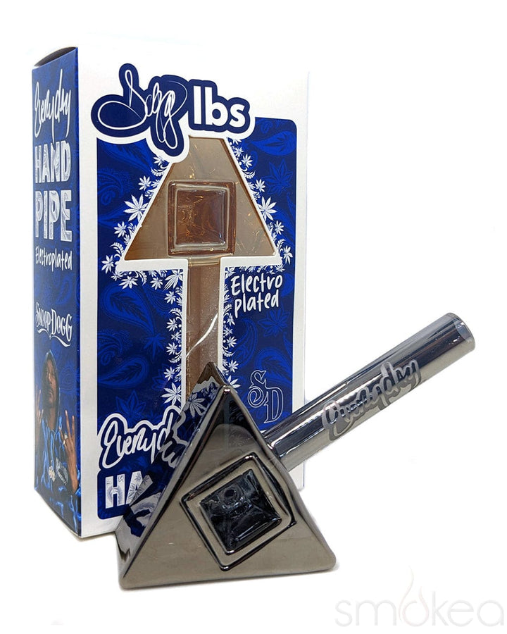 Everyday Tri-Prism Electro Plated Glass Pipe