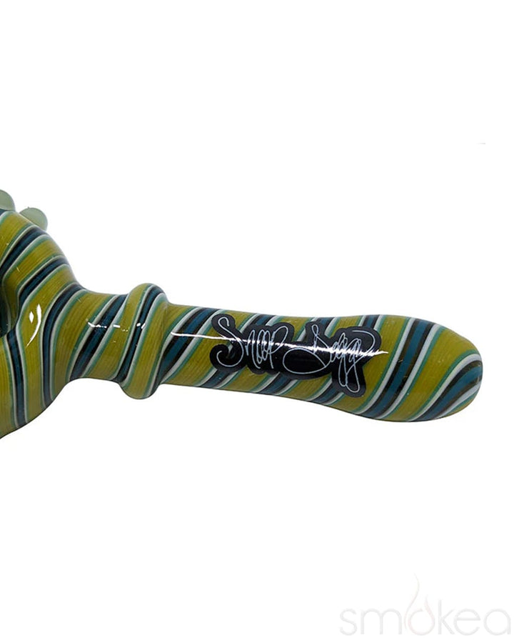 Compact Glass Spoon Pipe with Necklace