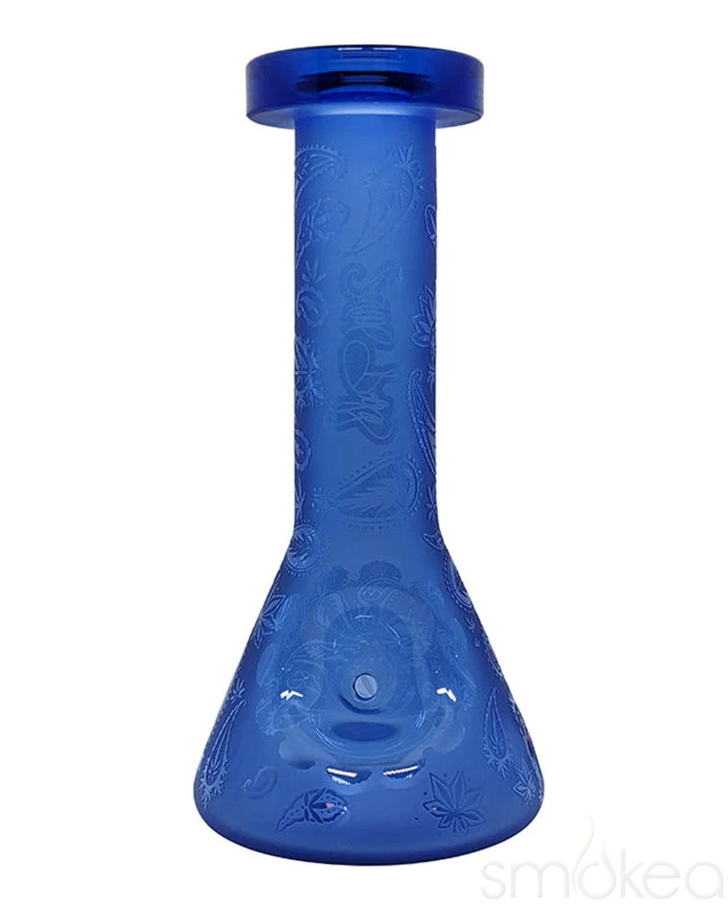 Dogg lbs Paisley Glass Beaker Hand Pipe