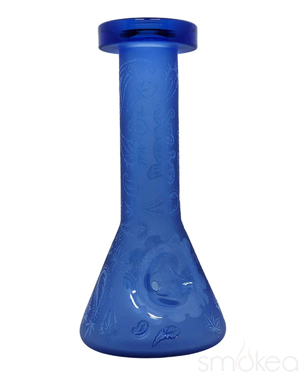 Dogg lbs Paisley Glass Beaker Hand Pipe