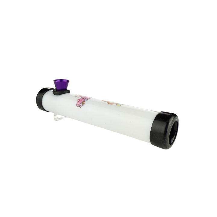 Labubu Design 6-inch Acrylic Steam Roller Pipe