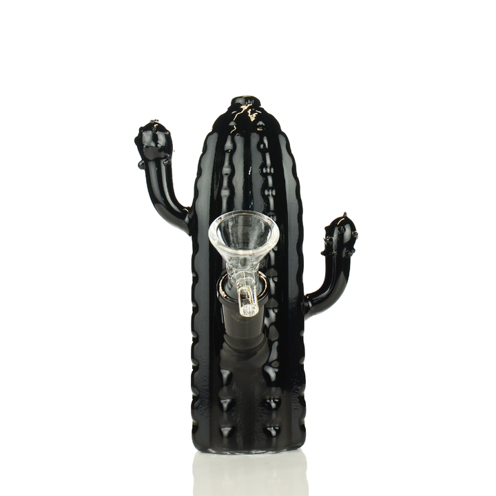 6-Inch Cactus Design Water Pipe with 14mm Bowl