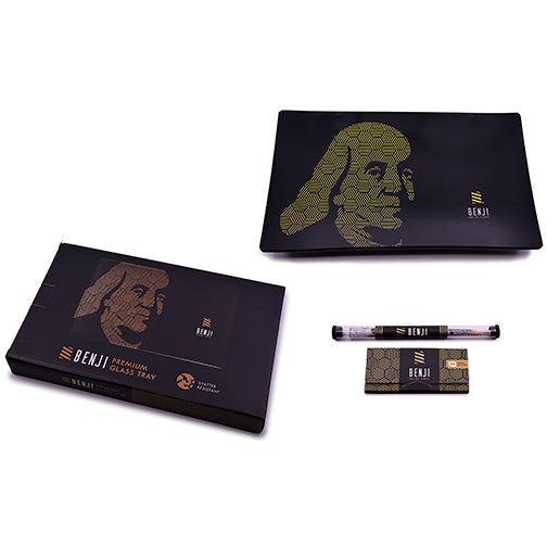 Benji Art Franklin Shatter-Resistant Glass Tray Kit