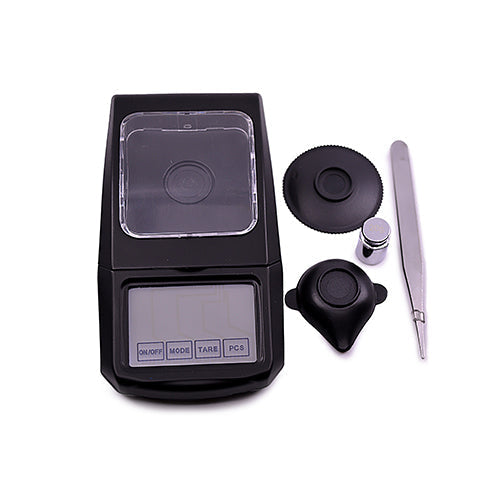 Accurate Digital Pocket Scale with Tweezers
