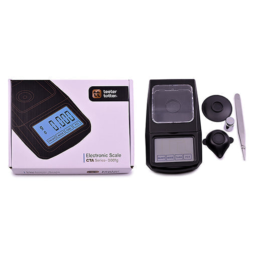 Accurate Digital Pocket Scale with Tweezers