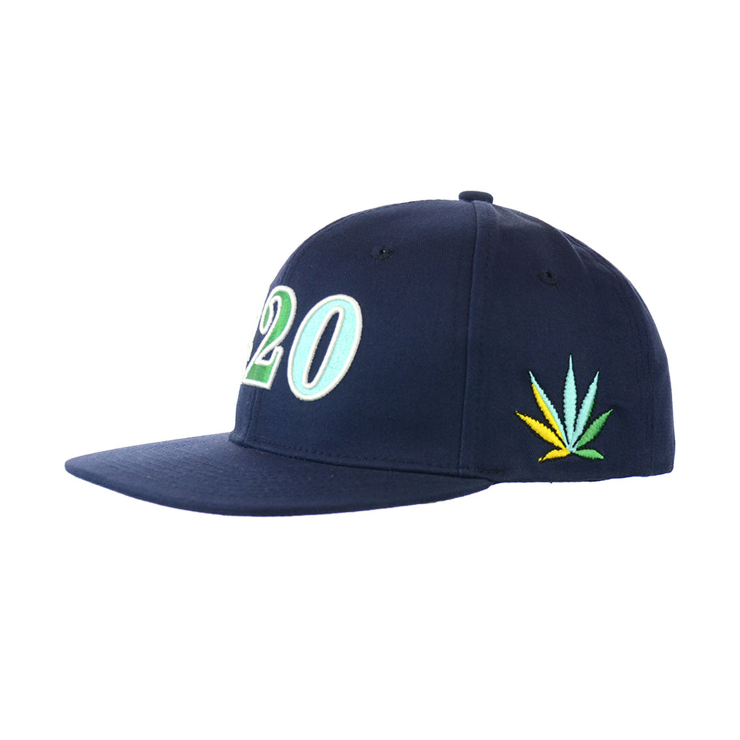 Comfort Cotton Snapback Hat with Embroidery