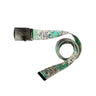 Adjustable Unisex Belt with Botanical Leaf Print