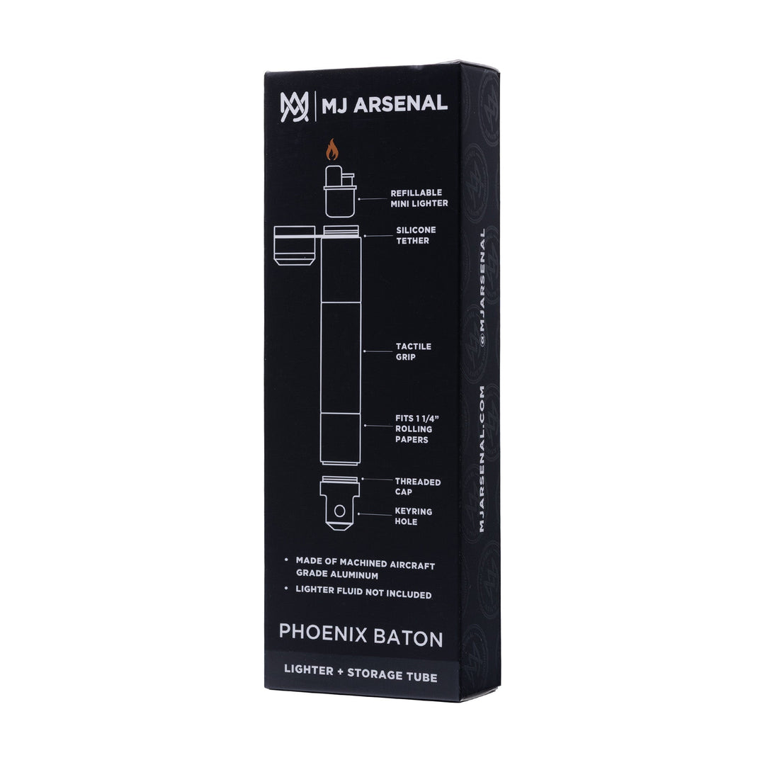 Phoenix Baton Portable Lighter & Storage Tube