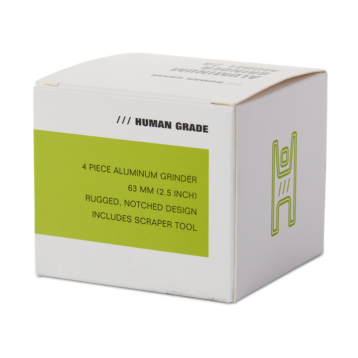 Human Grade 2.5" 4-Piece Dry Herb Grinder