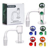 90 Degree Quartz Spinner Banger Dab Kit 14mm