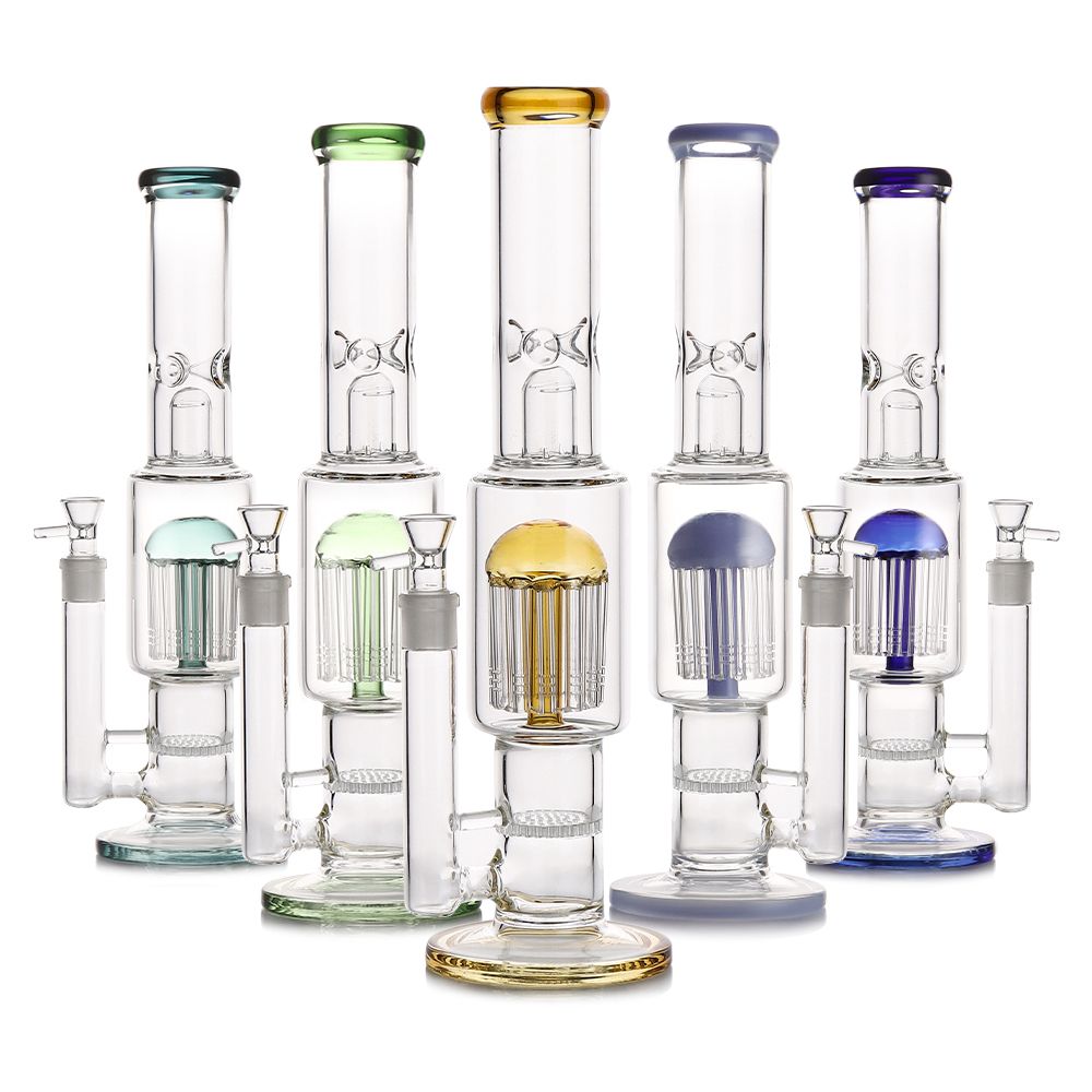 16 Inch Tree Perc Water Pipe with 18mm Bowl