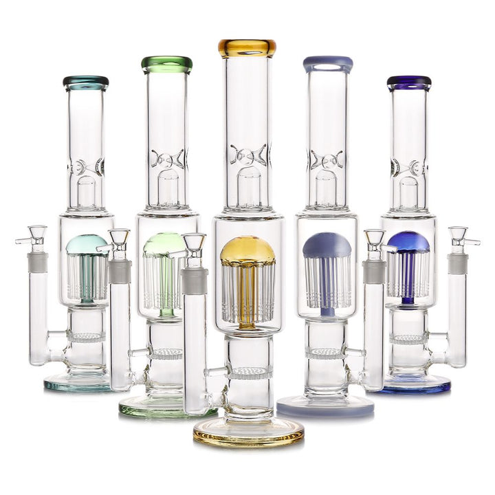16 Inch Tree Perc Water Pipe with 18mm Bowl