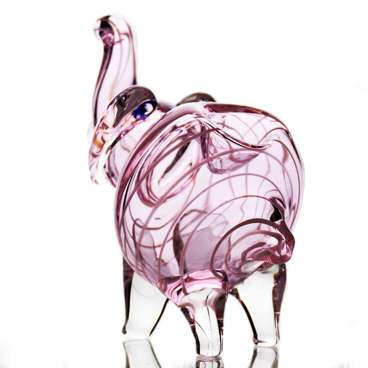 ’elephant Pink Tube Hand Pipe’ 4’