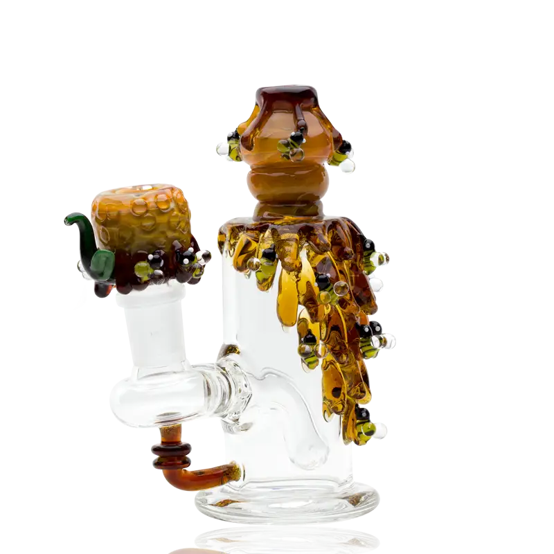 Empire Glassworks Mini Dab Rig Beehive Design – MHGP