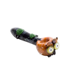Empire Glassworks Owl Spoon Pipe