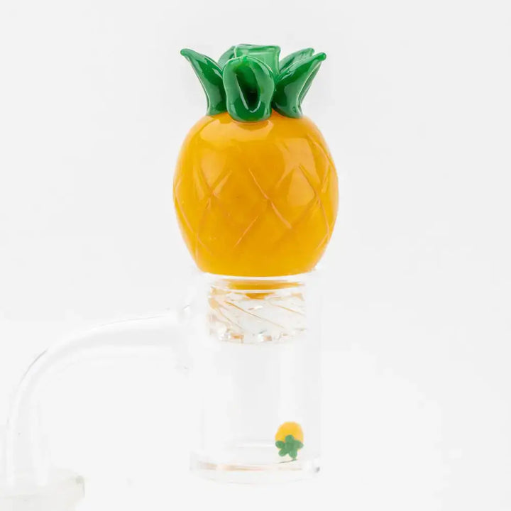 Empire Glassworks Pineapple Themed Carb Cap Spinner Cap